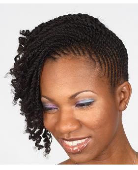 Black hair natural two strand twist styles